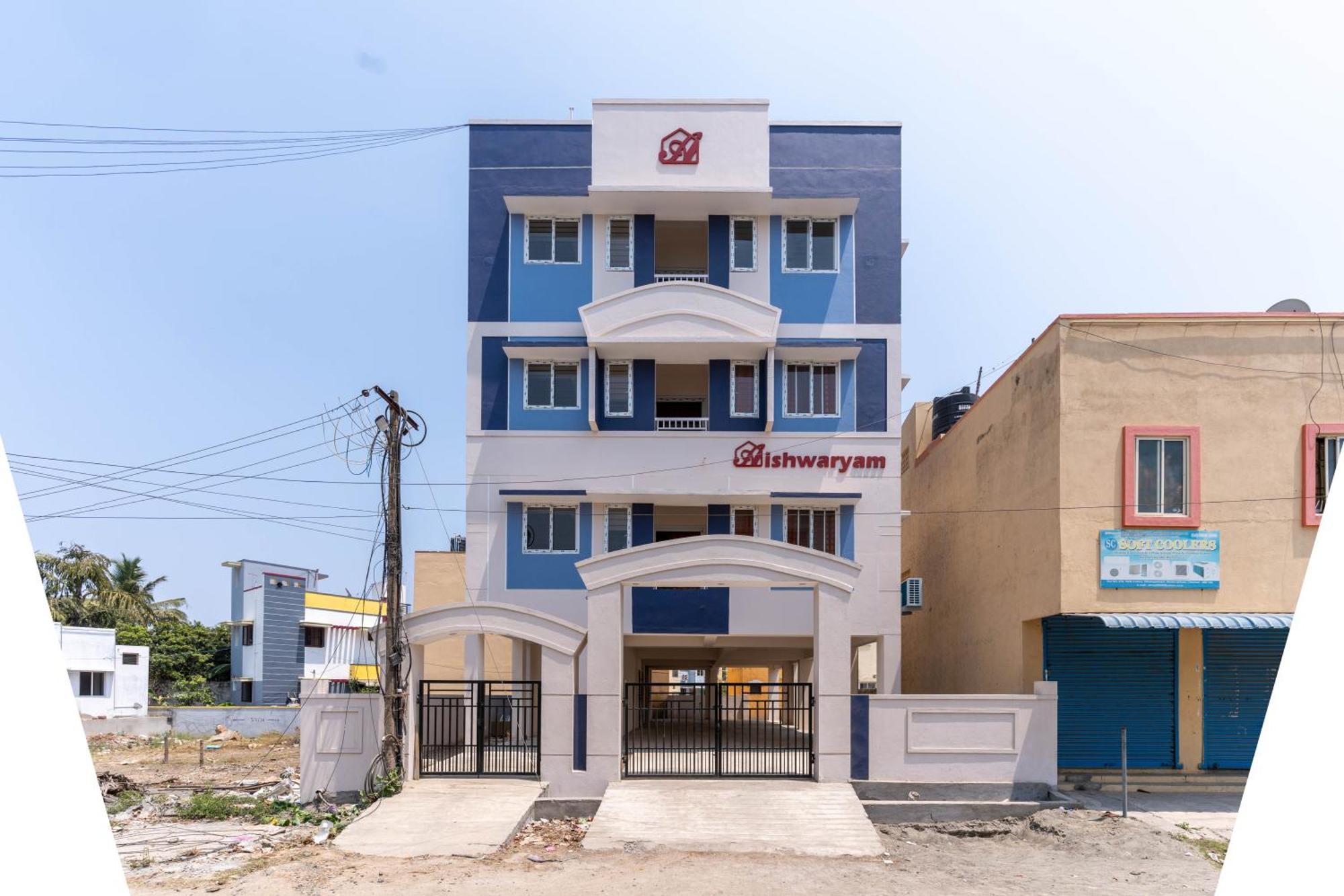 Aishwaryam Service Apartment Chennai Exterior foto